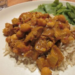 Chickpea and Chicken Curry