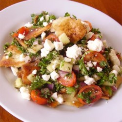 Arabic Fattoush Salad Recipe