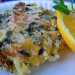 Wake-Up Casserole - Canadian Bacon Recipe