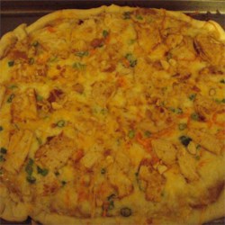 Satay Chicken Pizza