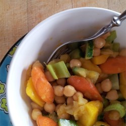 South Indian Chickpea Salad