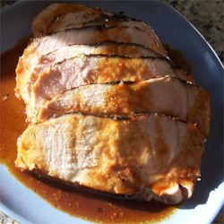 Fruit Glazed Pork Roast