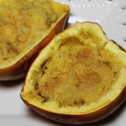 Pineapple Cinnamon Stuffed Acorn Squash