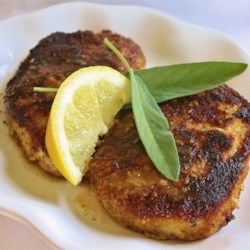 Parmesan Sage Pork Chops