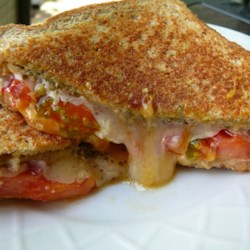 Pesto Grilled Cheese Sandwich