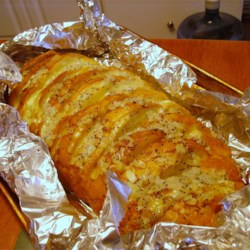 Cheesy BBQ Bread Recipe