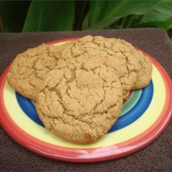 Healthier Big Soft Ginger Cookies