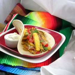 Colorful Vegetable Fajitas