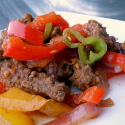 Spicy Beef Fajitas