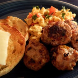 Spicy Breakfast Meatballs