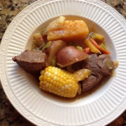 Cazuela de Vaca (Beef and Pumpkin Stew)