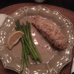 Lemon Panko Crusted Salmon