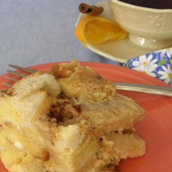 Pear Bread Pudding