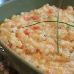 Israeli Couscous and Cheese