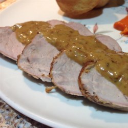 Pork Tenderloin with Dijon Marsala Sauce