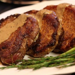 Creamy Herbed Pork Chops Recipe