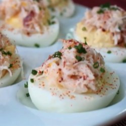 Crab-Stuffed Deviled Eggs Recipe