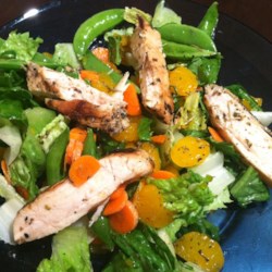 Grilled Orange Vinaigrette Chicken Salad