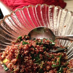 Quinoa Chard Pilaf