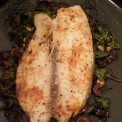 Tilapia Feta Florentine