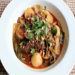 Slow Cooker Red Curry Beef Pot Roast