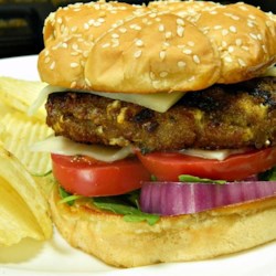 Pesto Turkey Burgers