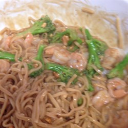 Shrimp and Peanut Butter Noodles