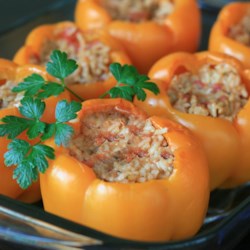 Stuffed Orange Peppers