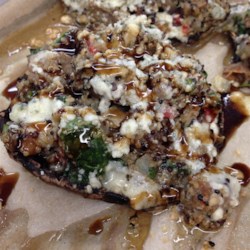What is a good grilled mushroom recipe?