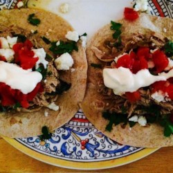 slow cooker cranberry and muscadine pork roast