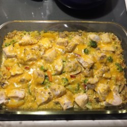 Campbell's(R) Cheesy Chicken and Rice Casserole Photos - Allrecipes.com