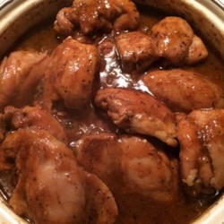 Honey-Garlic Slow Cooker Chicken Thighs Photos - Allrecipes.com