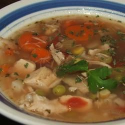 Turkey Carcass Soup