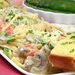 Pasta   chicken  creamy up cajun Video  a allrecipes Serve spicy Recipe dinner for  Chicken pasta Cajun two and