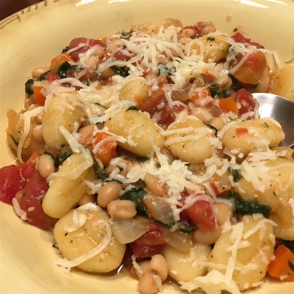 Skillet Gnocchi With Chard White Beans Allrecipes