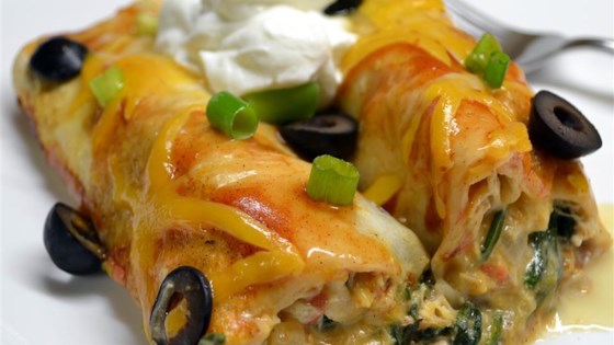 Spinach and Chicken Enchiladas Recipe - Allrecipes.com