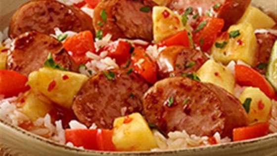 Hawaiian Pineapple Sweet And Sour Smoked Sausage Recipe