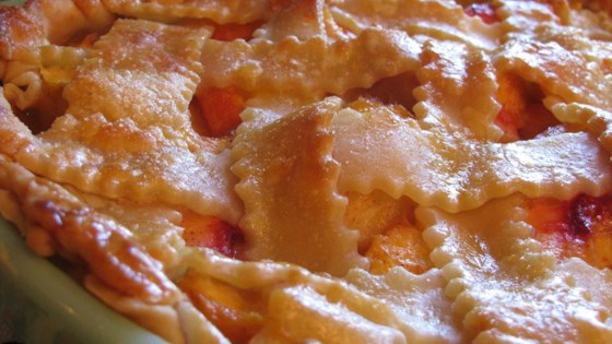 What is a good recipe that uses peach pie filling?