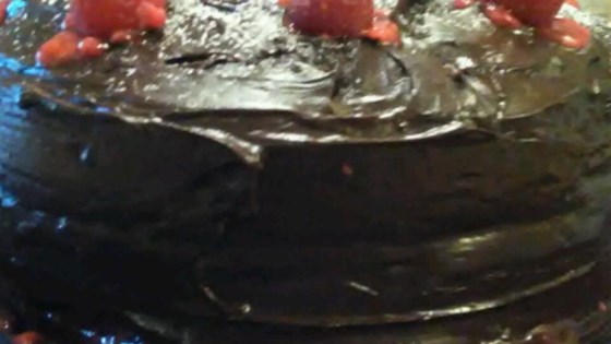 Double Chocolate Brownie Cake Recipe - Allrecipes.com