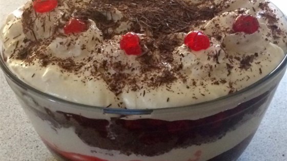 black forest trifle recipes