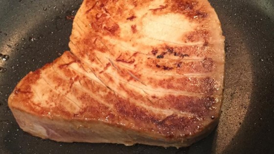 Savory Pan Seared Tuna Steaks Recipe 