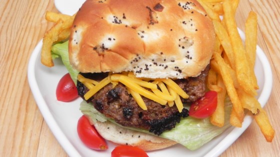 Portobello Bison Burgers Recipe - Allrecipes.com