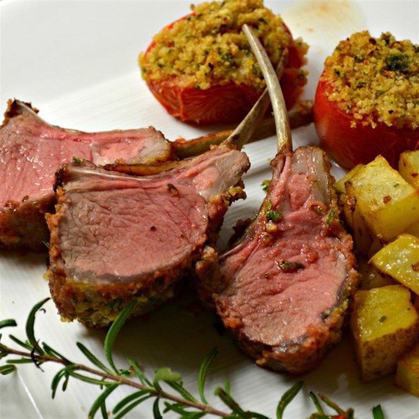 Roasted Rack of Lamb