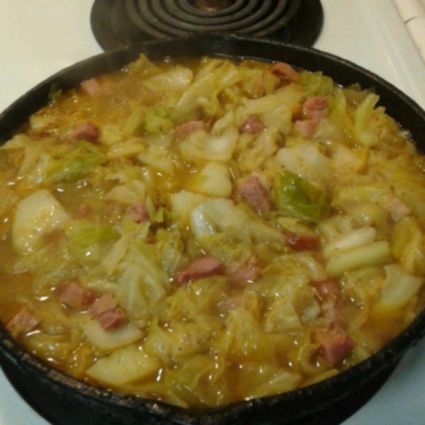 Skillet Ham, Cabbage and Potatoes Photos