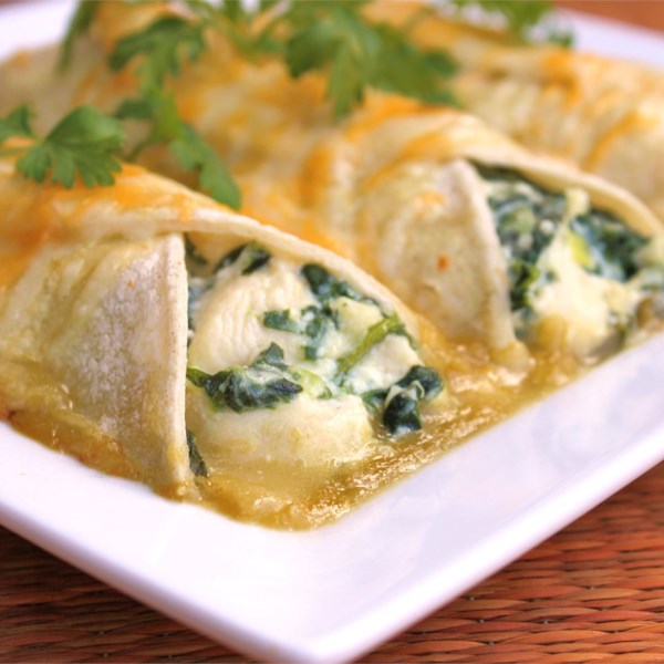 Spinach Enchiladas Photos