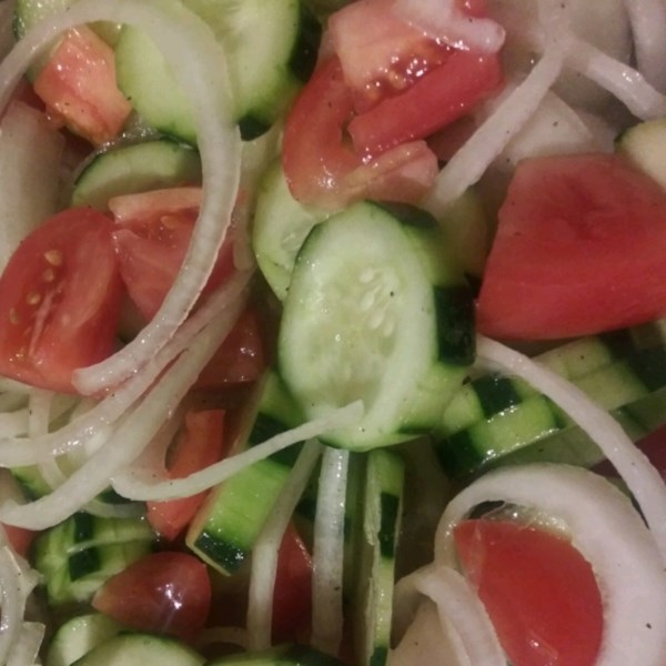 Marinated Cucumber Onion And Tomato Salad Photos Allrecipes