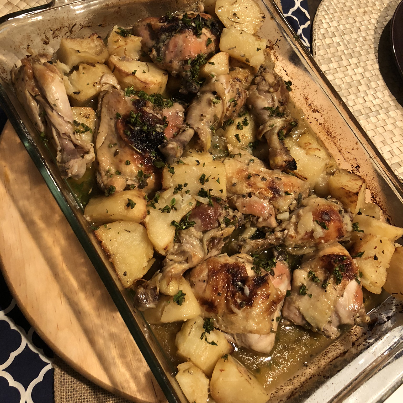 Greek Lemon Chicken And Potatoes Recipe Allrecipes