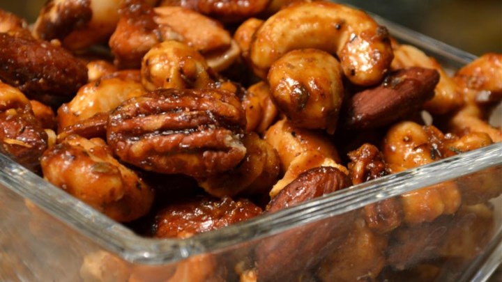 Sweet Salty Spicy Party Nuts Recipe 6096