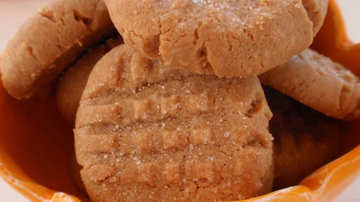 Three Ingredient Peanut Butter Cookies