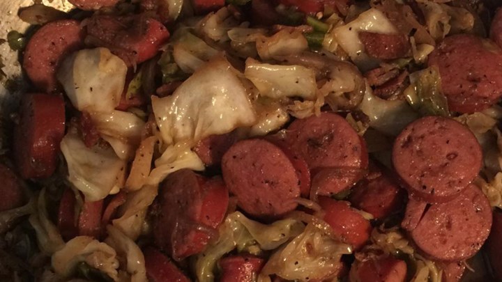 Fried Cabbage And Kielbasa Recipe - Allrecipes.com